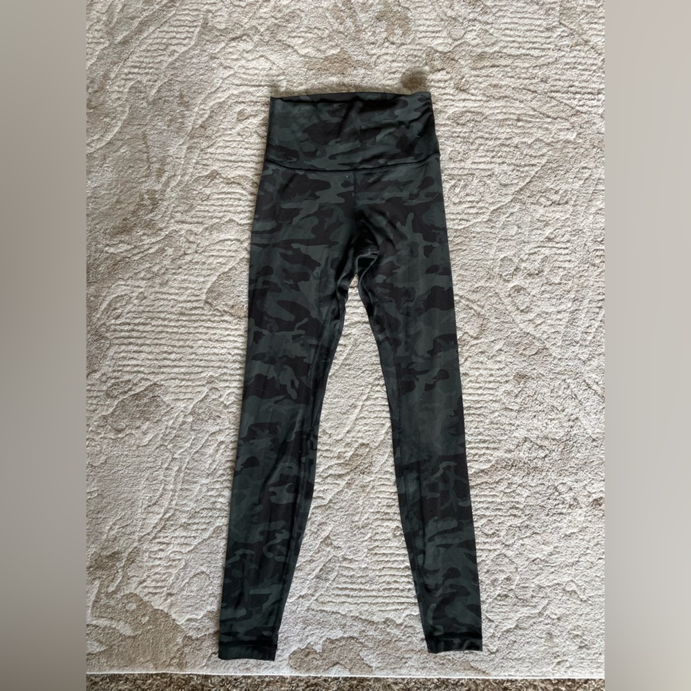 Army print LuLulemon Align Leggings